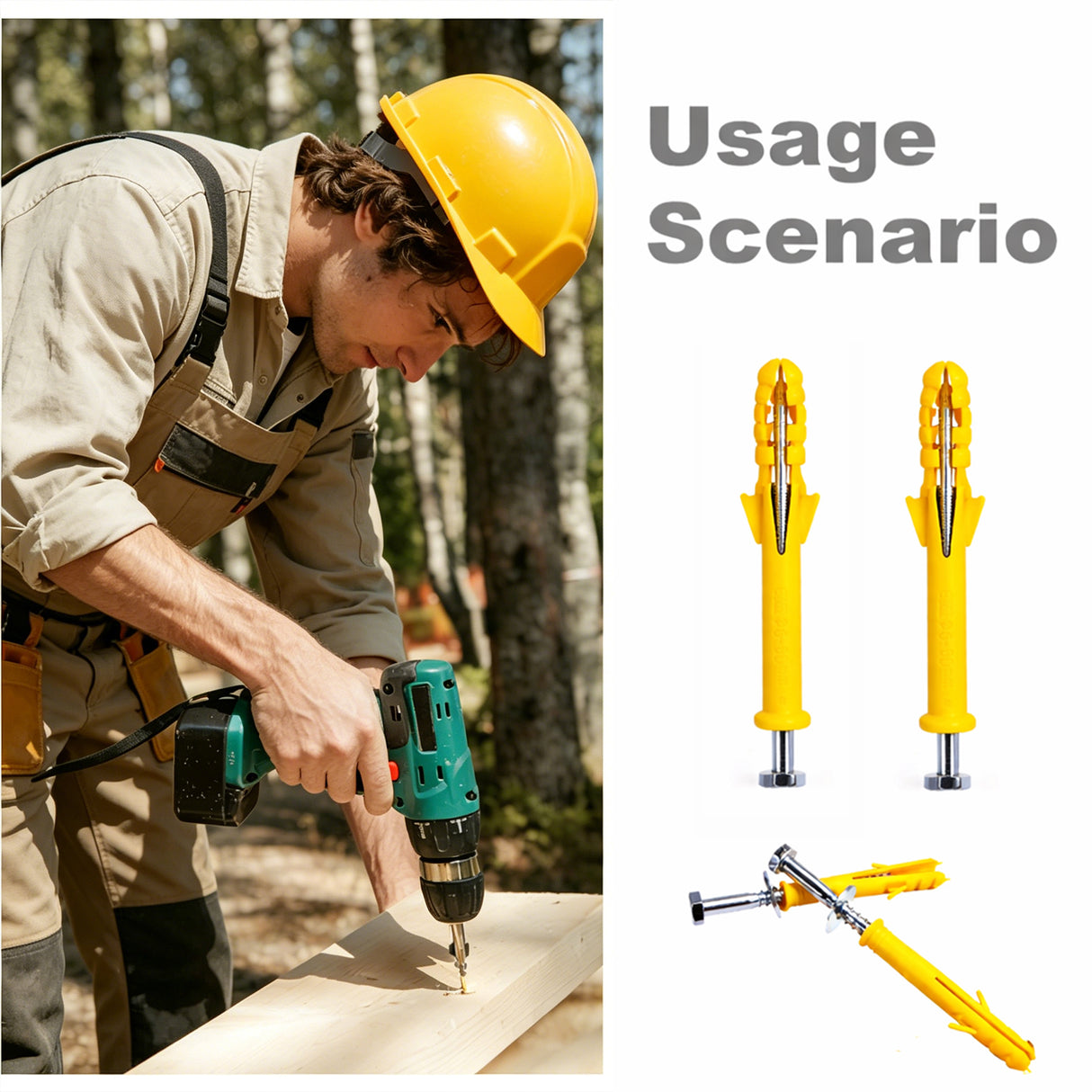 8PCS Install Fittings for Groud - with accessories