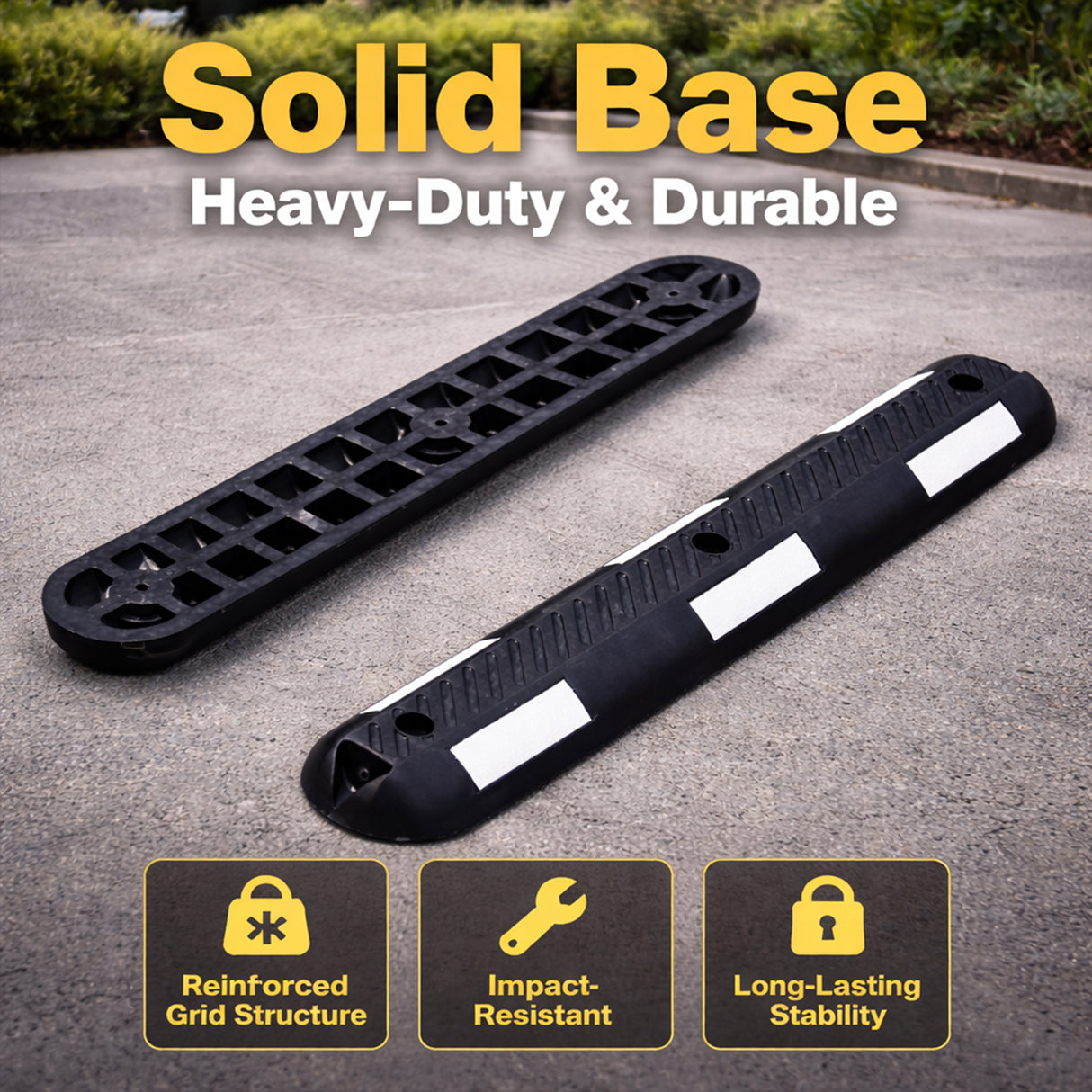 Bicycle Lane Separator - top-down view