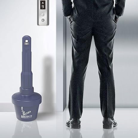 Outdoor AshTray Cigarette Butt Receptacle Disposal