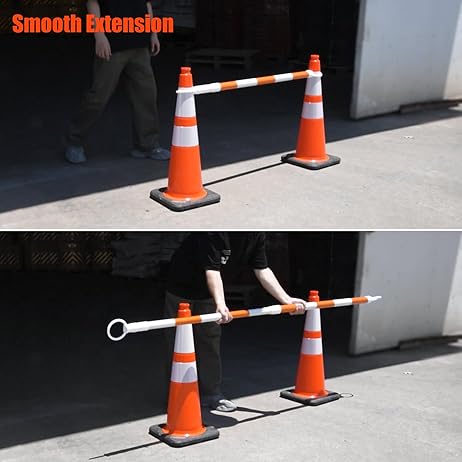 Retractable Traffic Cone Bars