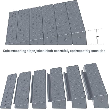 Extensible Threshold Ramp 1 - 6 Inch Height