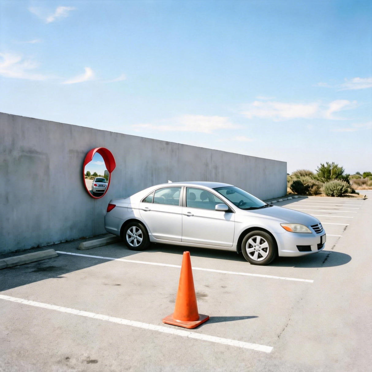 Traffic Mirror for Garage