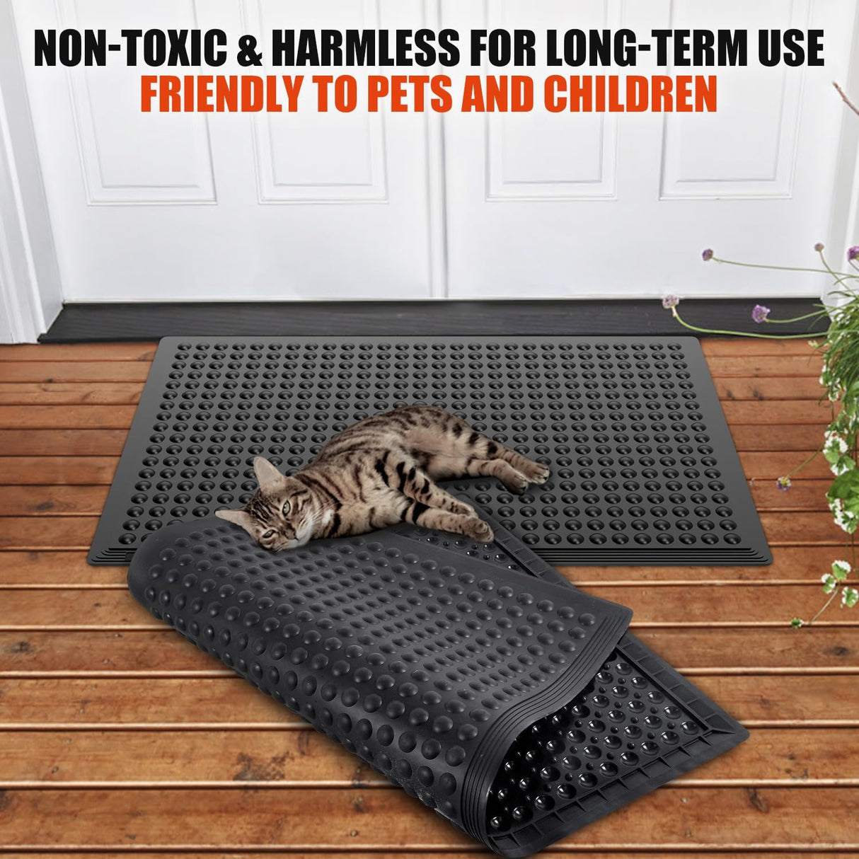 Rubber Dubble Anti-Fatigue Workplace Mat