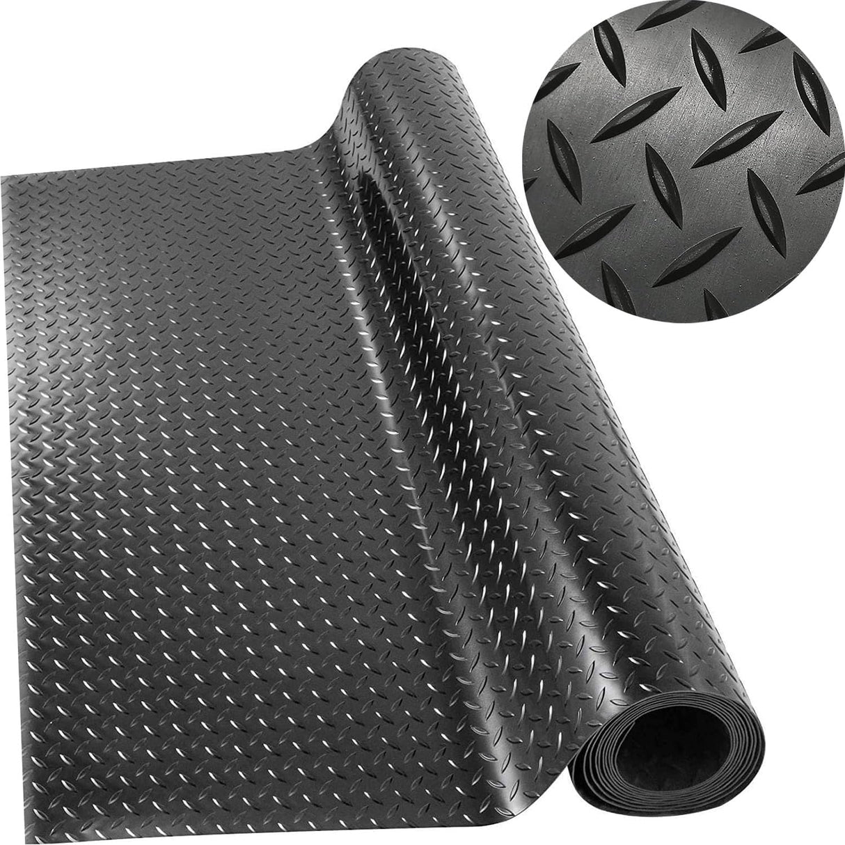 Diamond Plate Rubber Flooring Roll