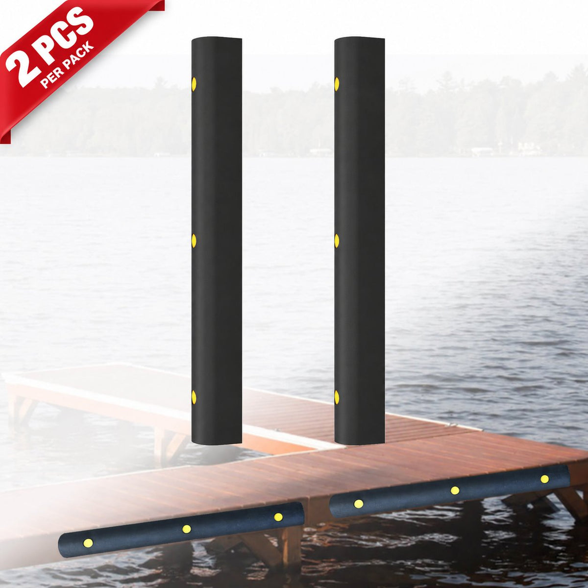 Dock Bumper D-Shape - 2 PCS per pack