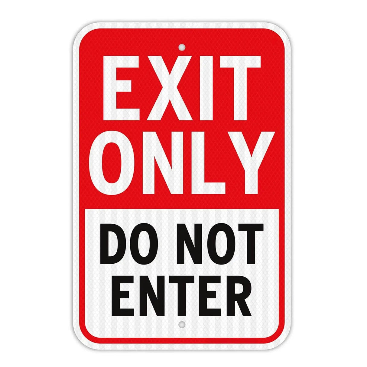 Exit Only Do Not Enter Sign-1