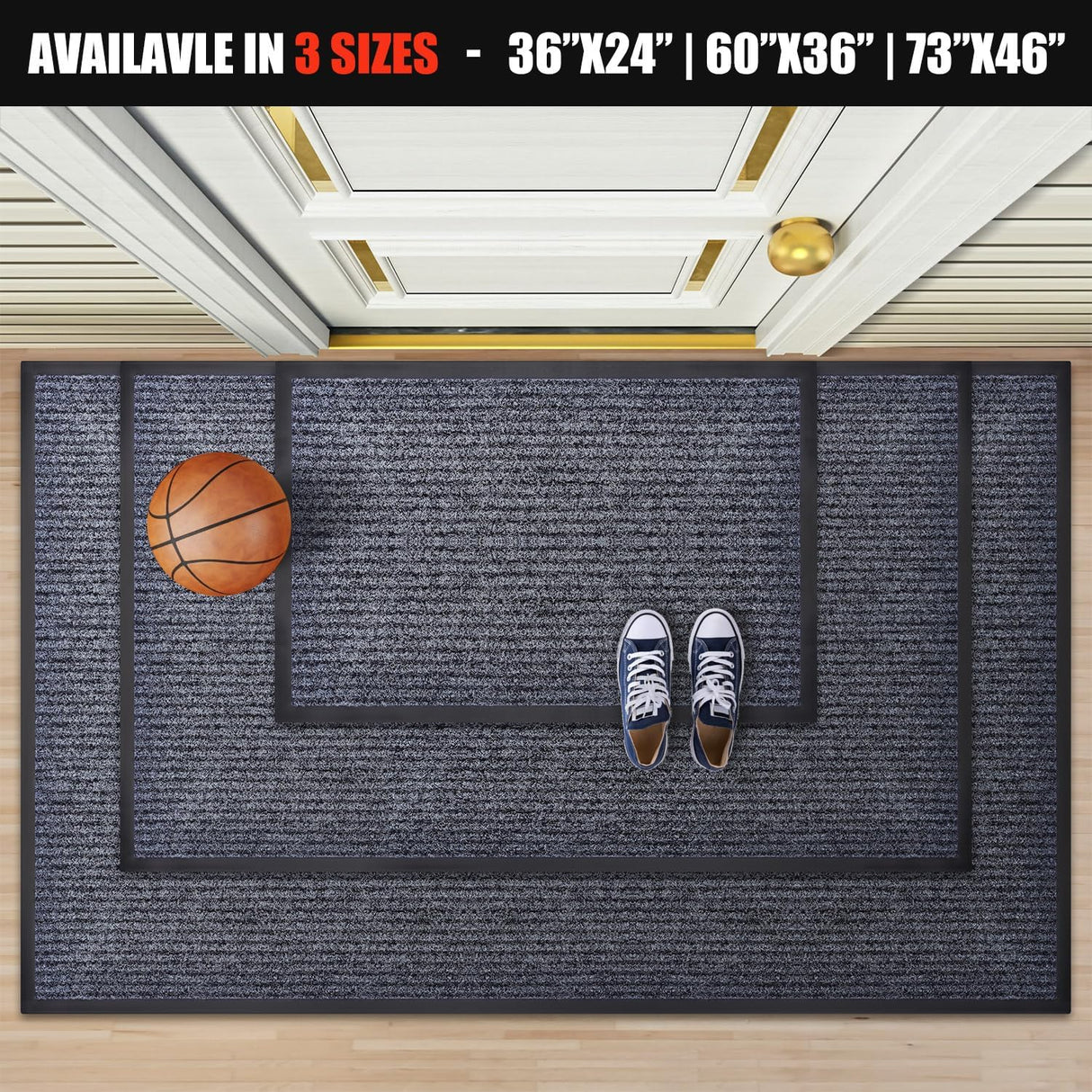 Brush Step Entrance Mat