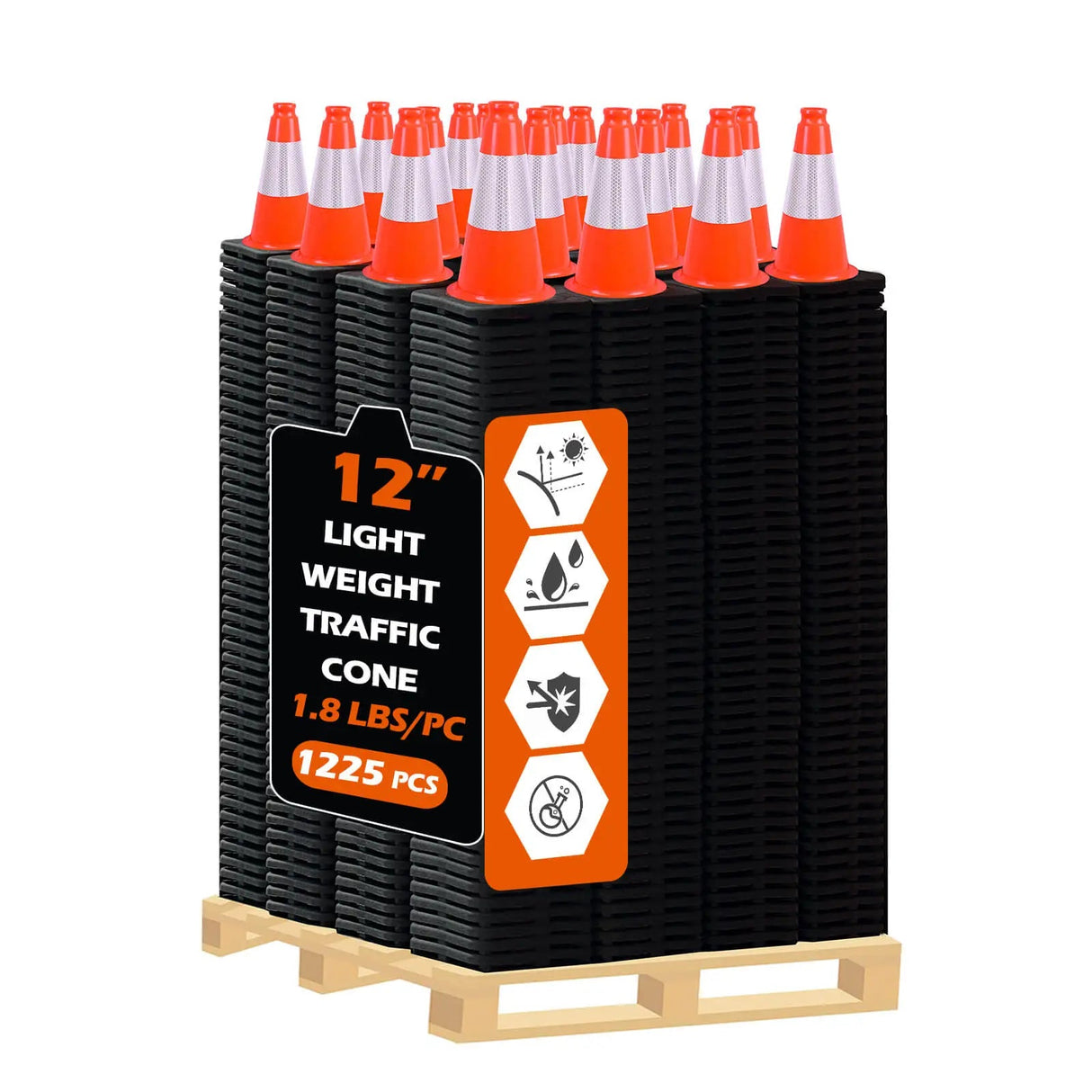 Wide Body MUTCD Traffic Cone