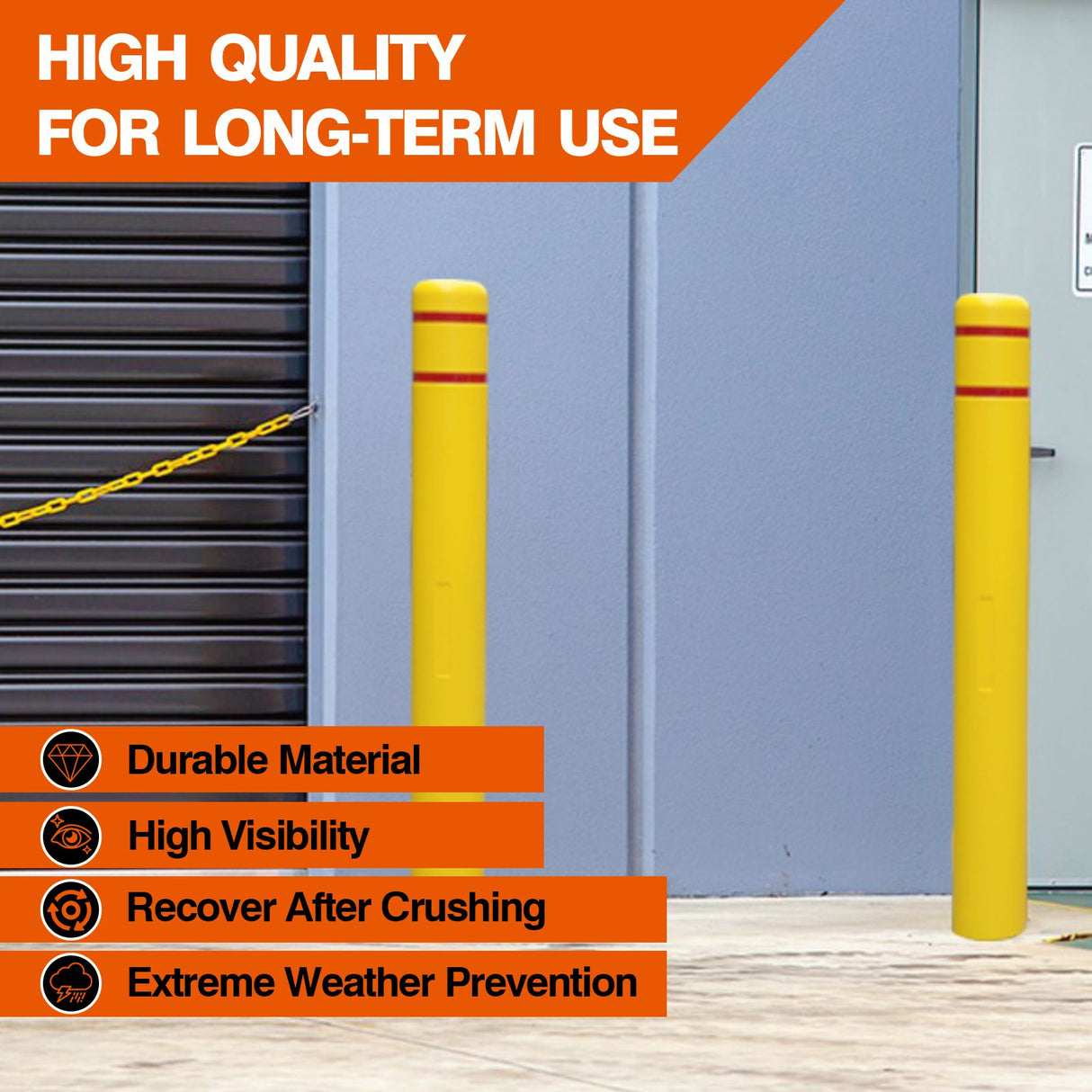 Bollard Cover 4-7Inch