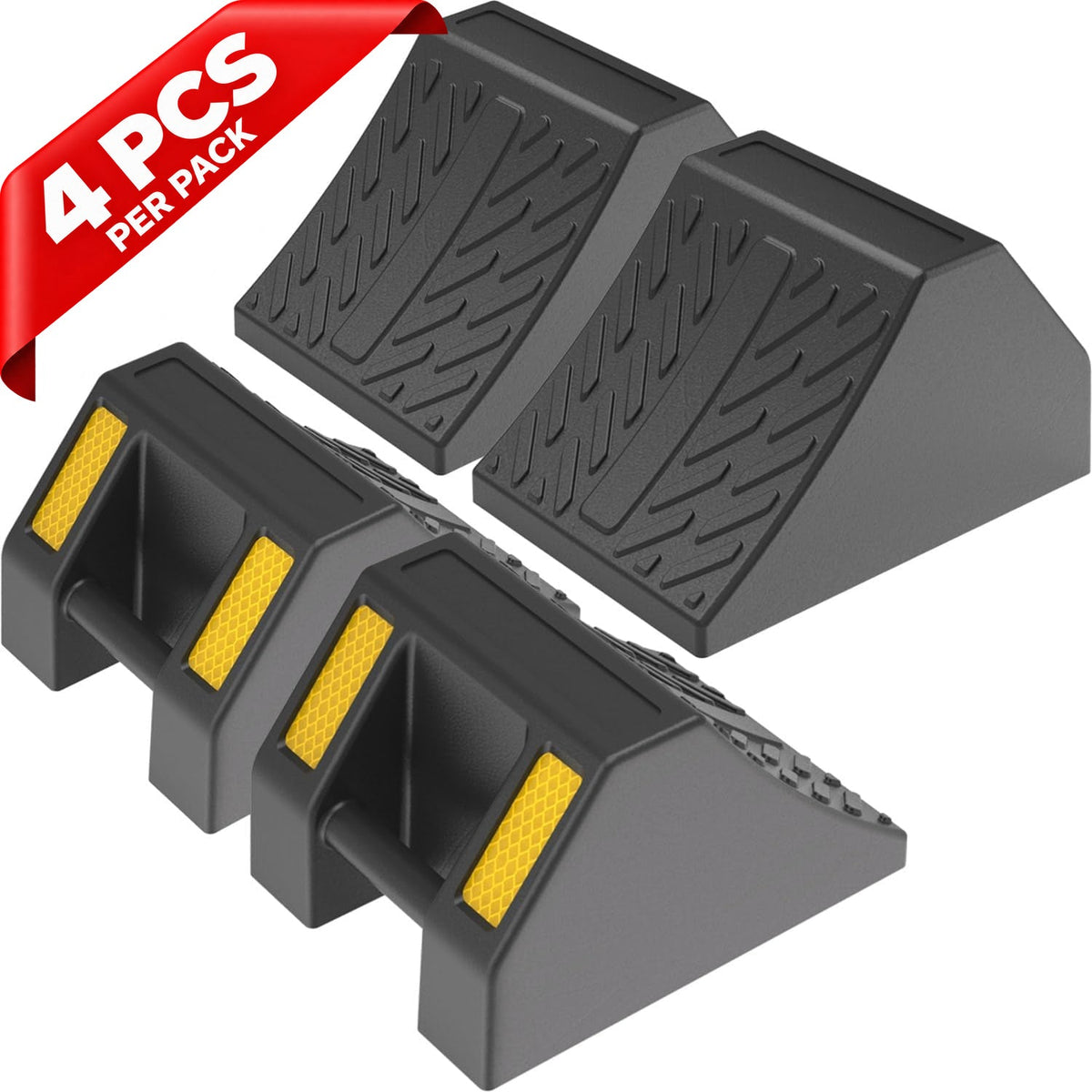 Heavy Duty Wheel Chock - front view