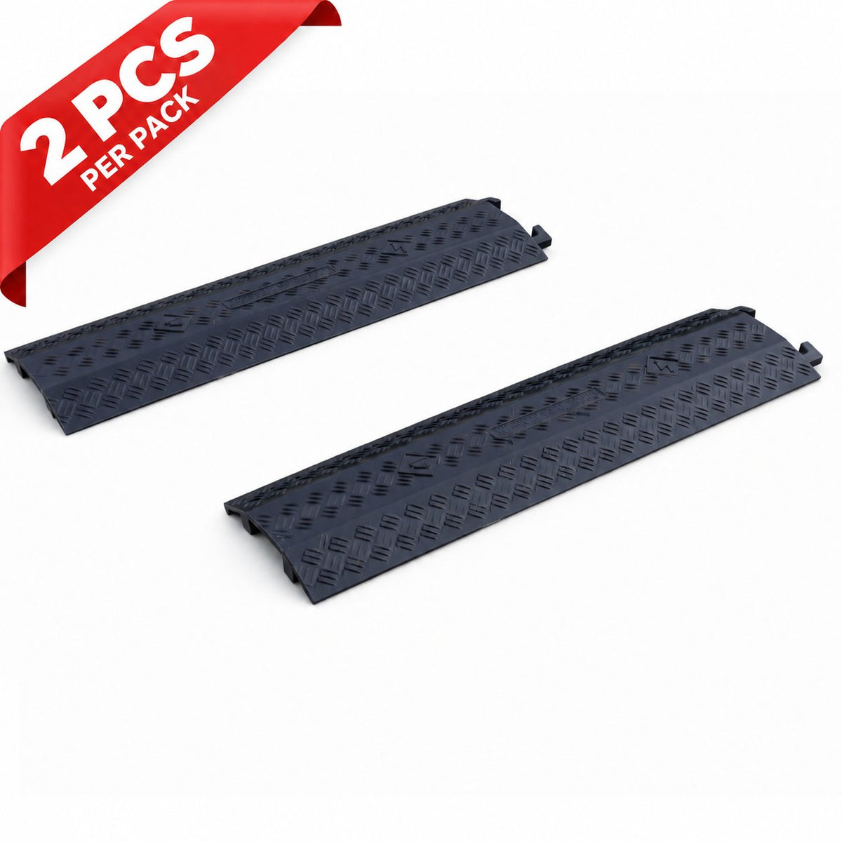 Drop Over Cable Ramp Black / Large - 2 PCS per pack