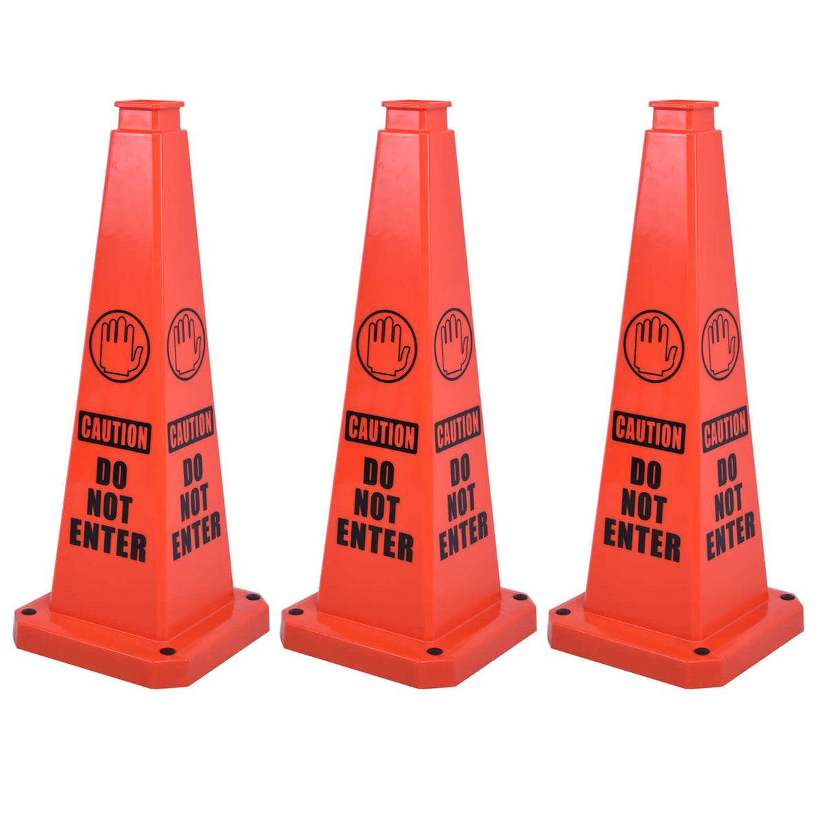 28Inch Safety Caution Cone with Handle