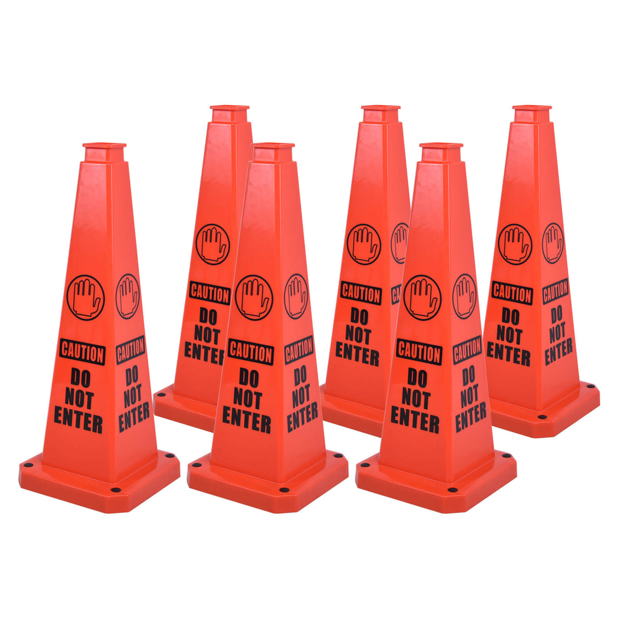 28Inch Safety Caution Cone with Handle
