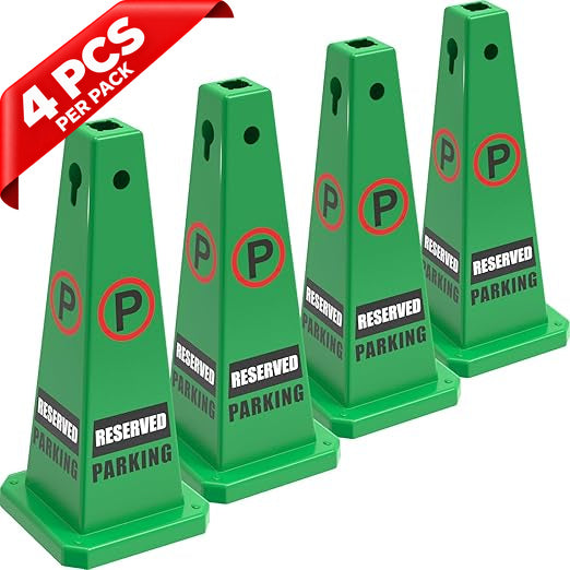 27Inch Caution Safety Cone - close-up detail
