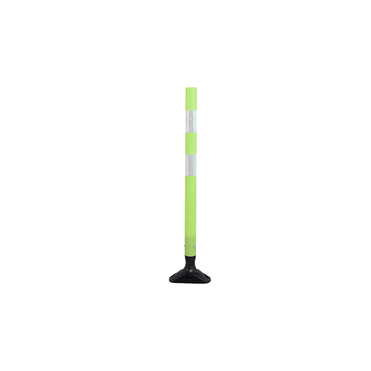 Flexible SpringBack Surface Mount Delineator Post - multiple units grouped