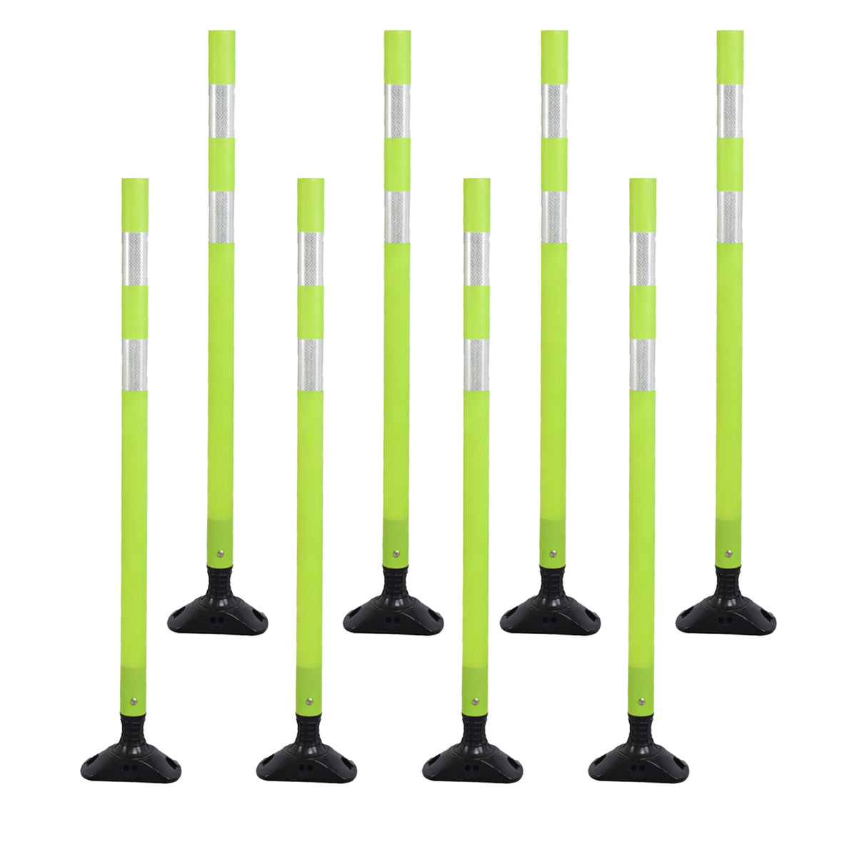 Flexible SpringBack Surface Mount Delineator Post - lifestyle scene