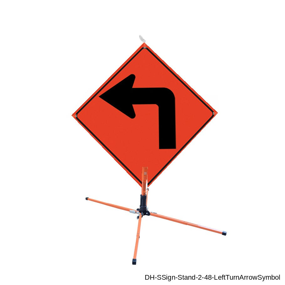 DH-SSign-Stand-2-48-LeftTurnArrowSymbol