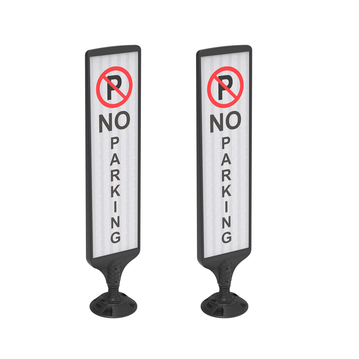Vertical Panel with Pedestrian Cross Sign,Valet Parking,No Parking,ADA Sign