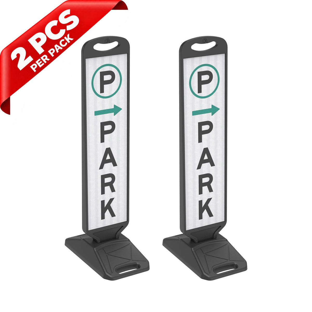 Vertical Panel with Pedestrian Cross Sign,Valet Parking,No Parking,ADA Sign - 16