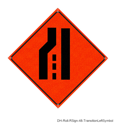 Transition Left (Symbol) - DH-Roll-RSign-48-TransitionLeftSymbol