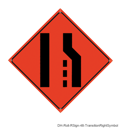 Transition Right (Symbol) - DH-Roll-RSign-48-TransitionRightSymbol