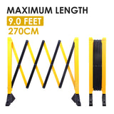 9 Foot Expandable Barrier with Heavy Base