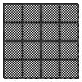 Anti fatigue Interlocking Drainage Mat Modular for Kitchen Floor , Entrance, Workplace