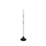 Flexible Surface Mount Delineator Post - Durable Traffic Safety Post for Parking Lots, Construction Zones, and Roadway Marking - Easy to Install, High Visibility, Impact-Resistant