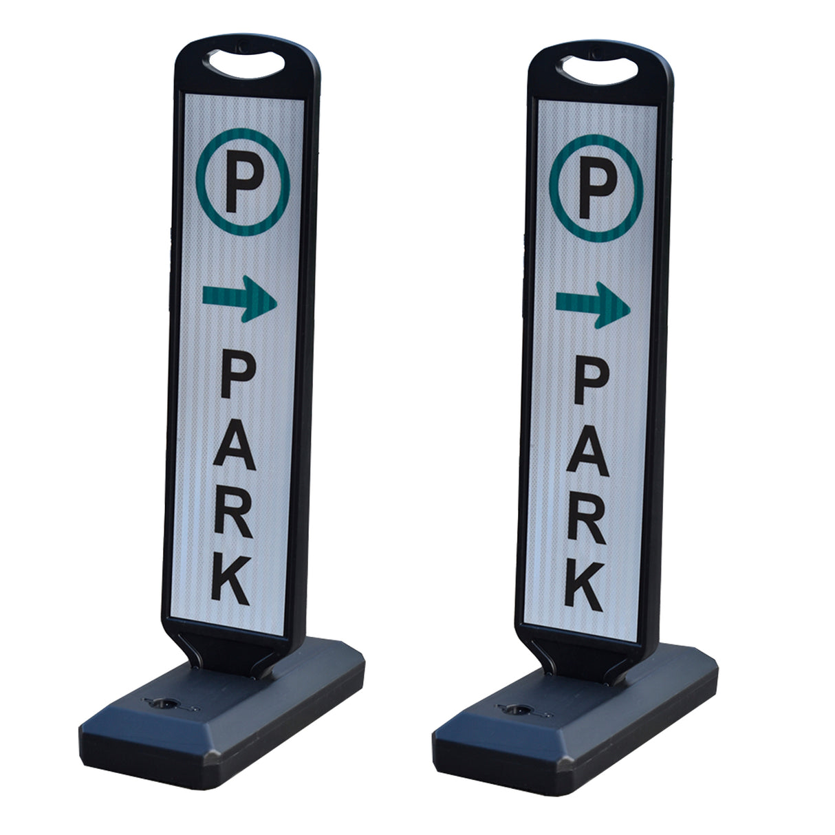 Vertical Panel with Pedestrian Cross Sign,Valet Parking,No Parking,ADA Sign - mounted installation