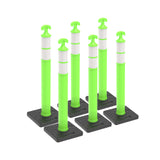 6PCS T-Top Delineator Post with Rubber /Water Filled Base - material detail