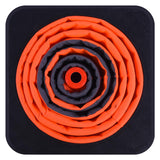 【4PCS】28“ inch Black Base Collapsible Cone with CNSS High Reflectivity Oxford Cloth