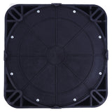 【4PCS】28“ inch Black Base Collapsible Cone with CNSS High Reflectivity Oxford Cloth