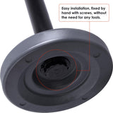 Plastic Retractable Stanchion with 10 ft Black Belt