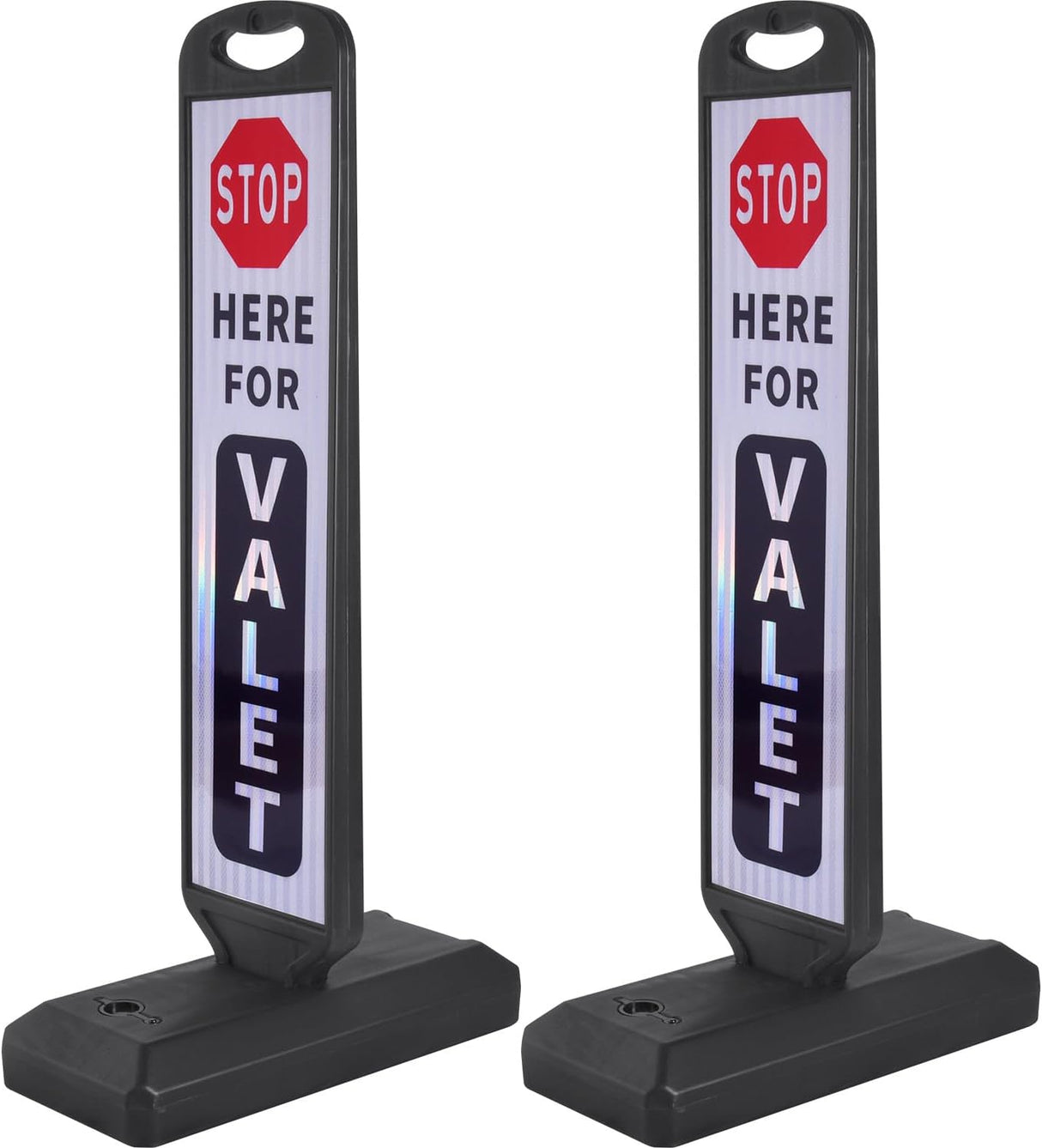 Double Sided Pedestrian Crosswalk Sign