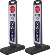 Double Sided Pedestrian Crosswalk Sign