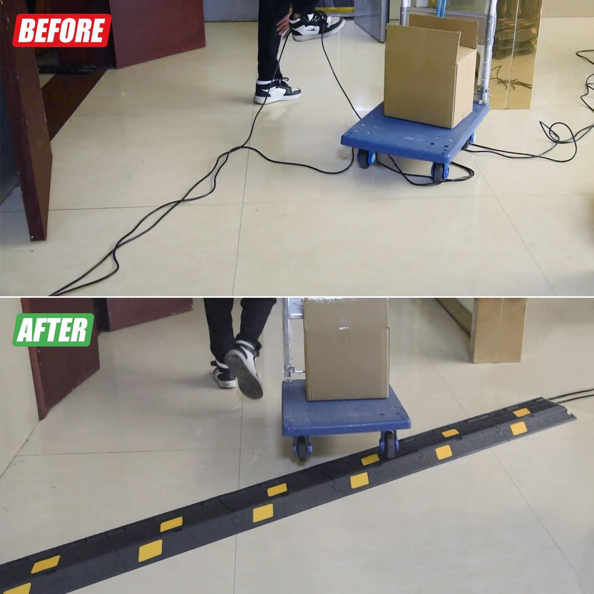 Rubber Cable Protector Ramp
