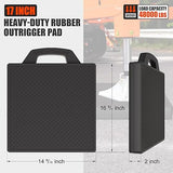 Rubber Outrigger Pad