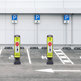 Double Sided Pedestrian Crosswalk Sign