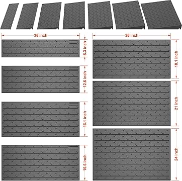 Extensible Threshold Ramp 1-4 Inch Height for options
