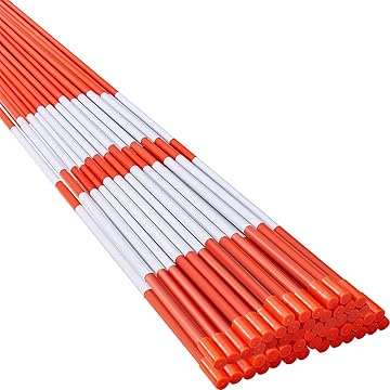 48Inch Fiberglass Snow Stakes