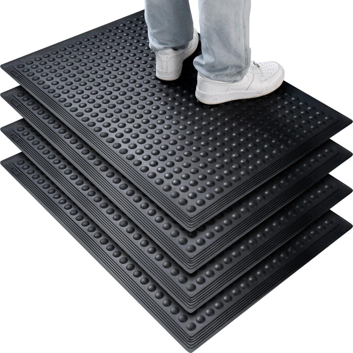 Rubber Dubble Anti-Fatigue Workplace  Mat