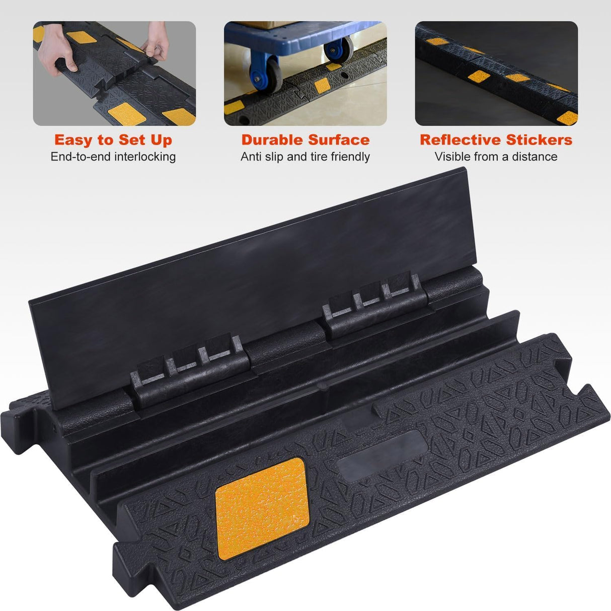 Rubber Cable Protector Ramp