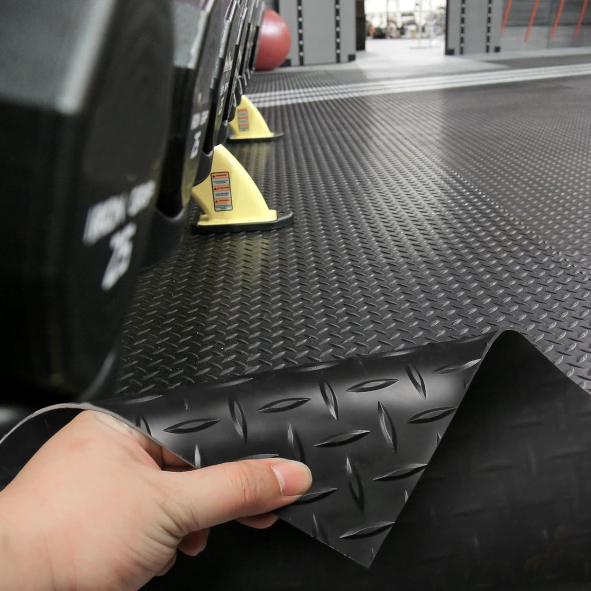 Diamond Plate Rubber Flooring Roll