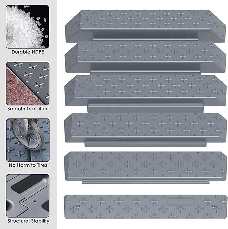 Extensible Threshold Ramp 1 - 6 Inch Height