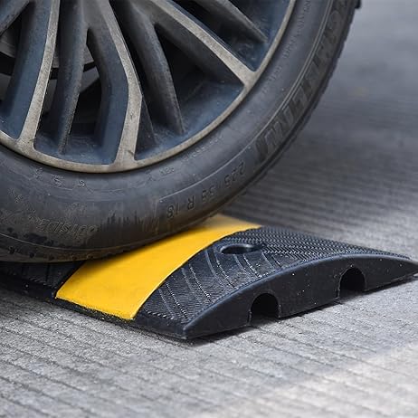 Heavy Rubber Speed Bump Hump