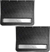 Rubber Mud Flap and Adjustable Hitch-Mounted System