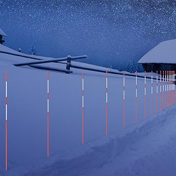 48Inch Fiberglass Snow Stakes