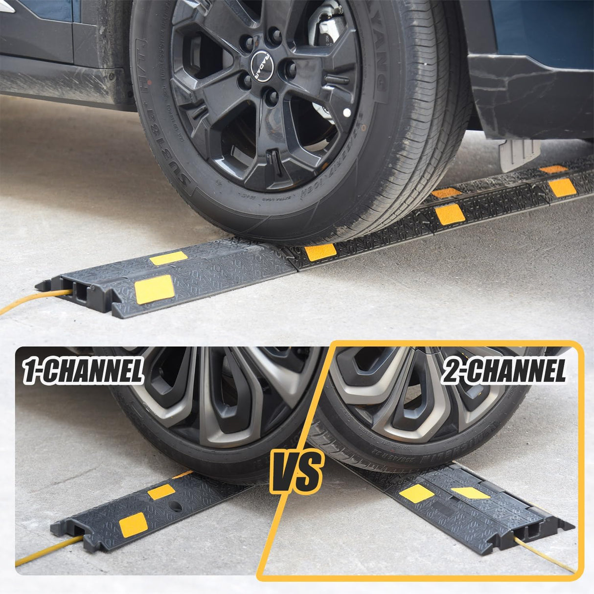 Rubber Cable Protector Ramp