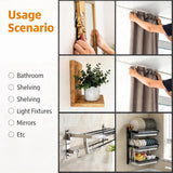8PCS Install Fittings for Groud - product dimensions