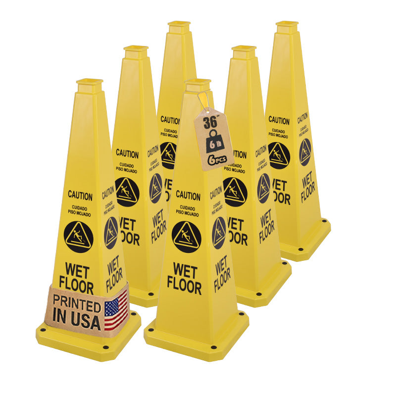 28Inch Safety Caution Cone with Handle - 18